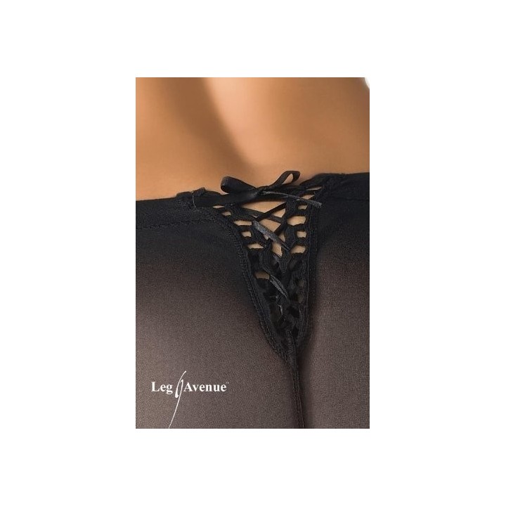 Panty Bordado Trasero Leg Avenue | Talla Única | Solo €9.99 | Outlet